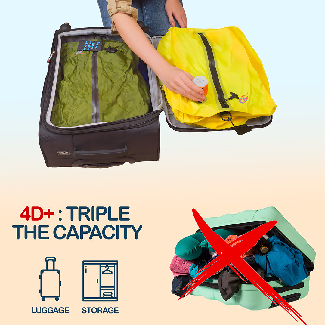 4D Pack Plus：一款让行李容量翻三倍的旅行包，如何筹得53万美元？