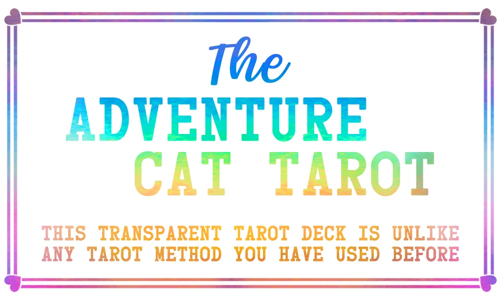 透明塔罗牌如何用猫咪与叠加艺术募得11万美元