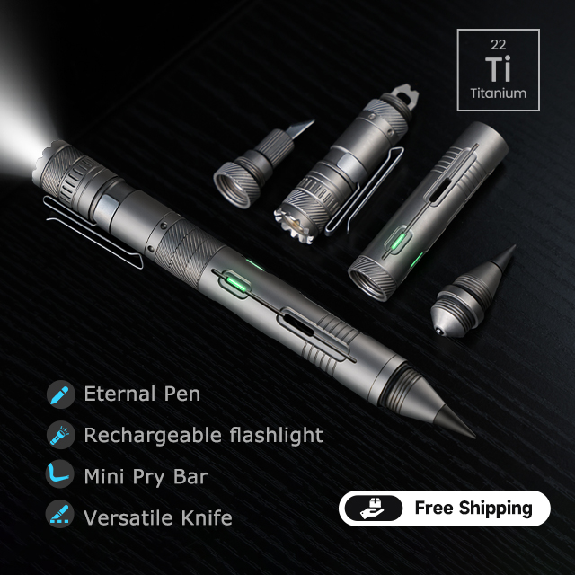 从0到35万美元：一支模块化钛合金笔的众筹逆袭