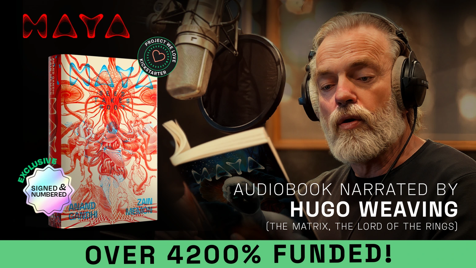 一部未出版的小说，如何众筹42.6万美元？