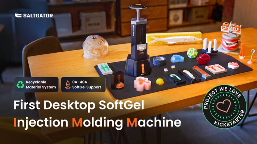 一台桌面注塑机，如何狂揽51万美金？