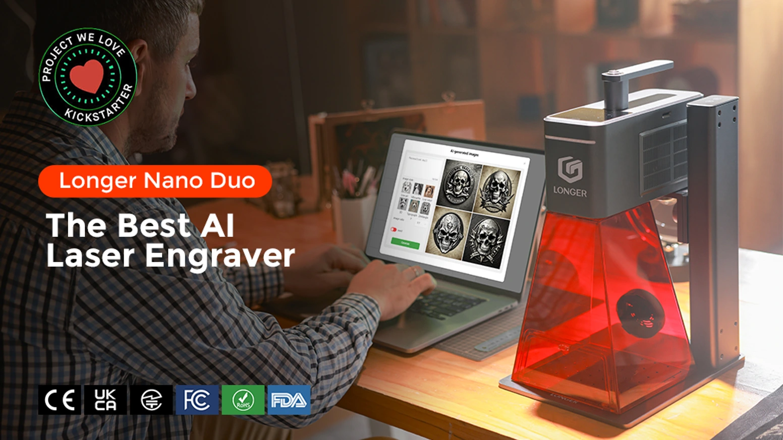 一台“会思考”的激光雕刻机，如何狂揽百万美金？