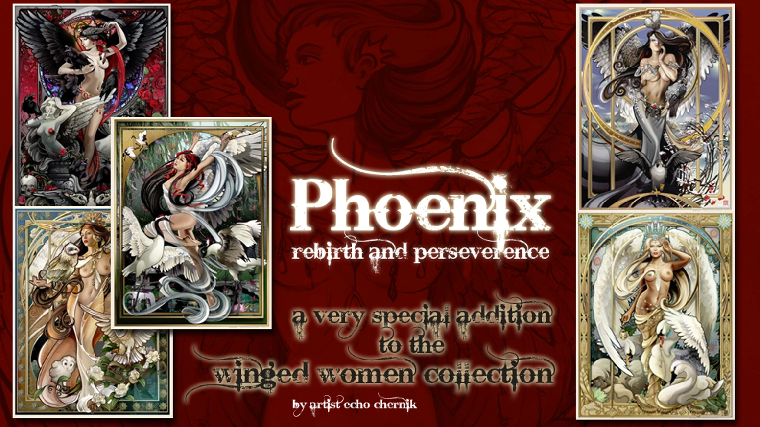 从插画到46万美金：一位艺术家如何让“凤凰女王”浴火重生